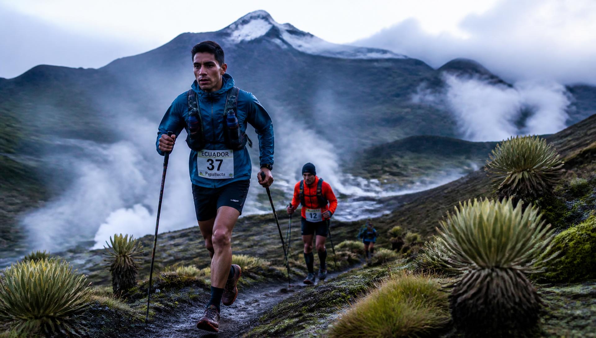Trail running en el páramo de Papallacta